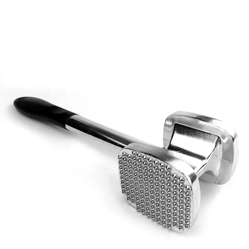Hot Sale Double-sided Meat Mallet Multifunctional Meat Tender Hammer Aluminum Alloy Meat Tender Beef Chicken