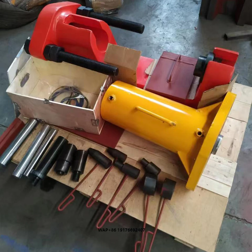 Versatile 80 to 150 Ton Hydraulic Track Press Portable Construction Machinery Part