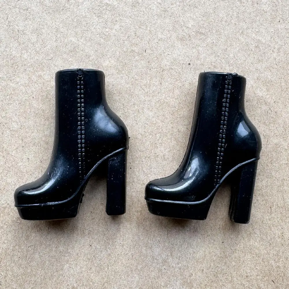Bunte, sortierte Absatzschuhe (11,5 Zoll) für 30 cm große Puppen, 1/6 Maßstab, Zubehör, Stiefel, Puppenschuhe, Spielzeug – Detail 5