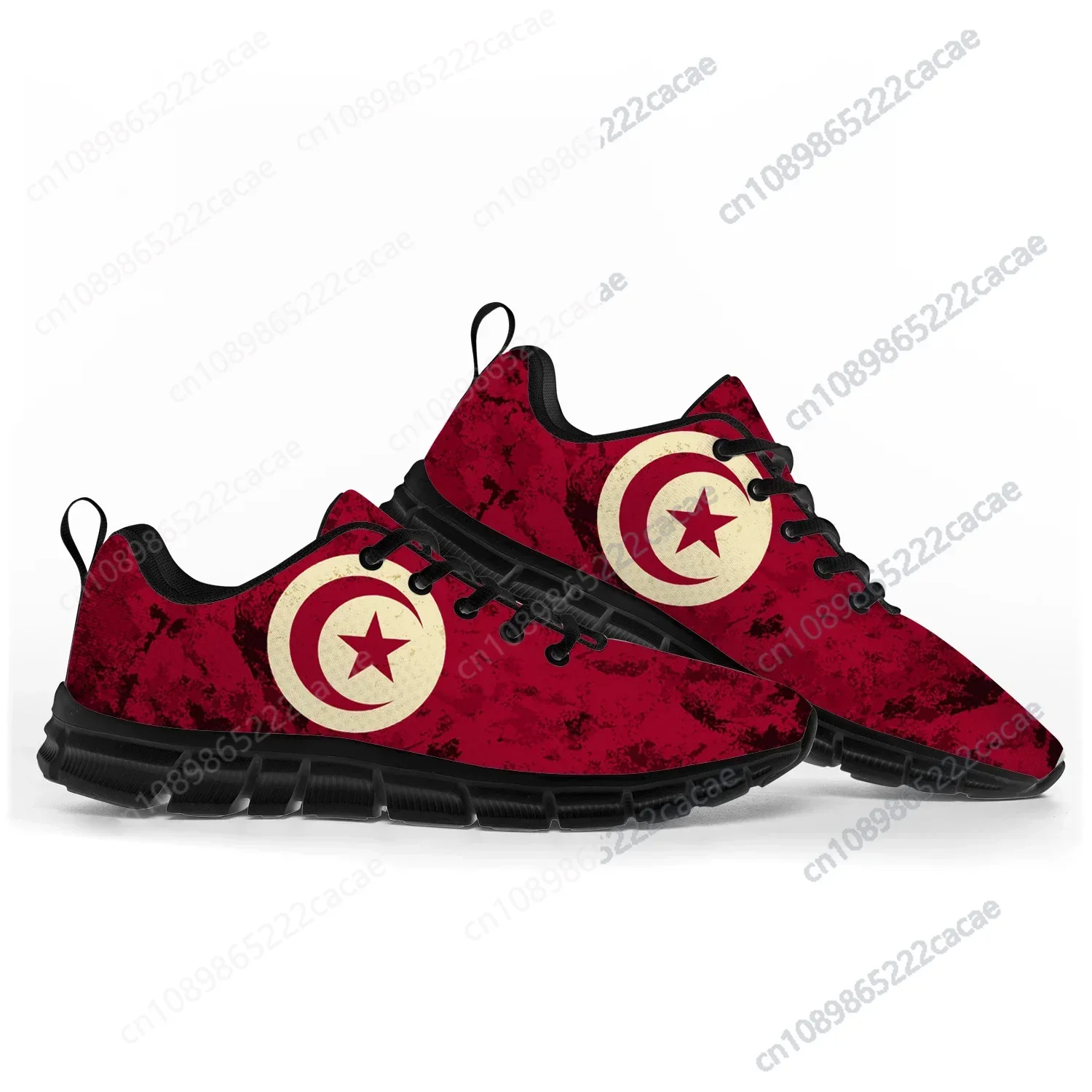 Tunisian Flag Sports Shoes Mens Womens Teenager Kids Children Sneakers Tunisia Casual Custom High Quality Couple Shoes