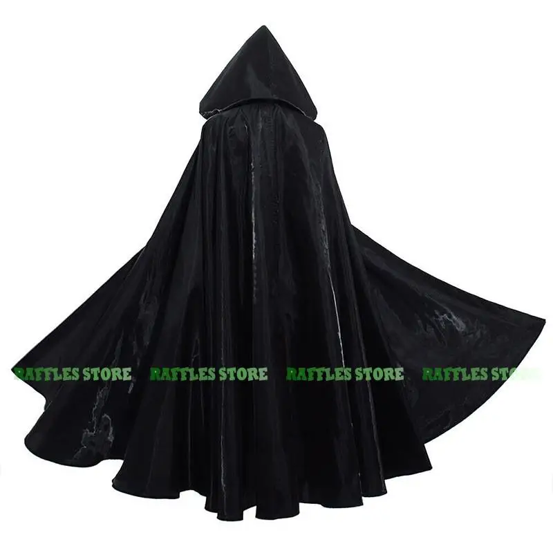 

Adult Men Women Long Witchcraft Witches Vampire Robe Hooded Cloak Halloween Religious Party Cosplay Black Red Medieval Cloaks