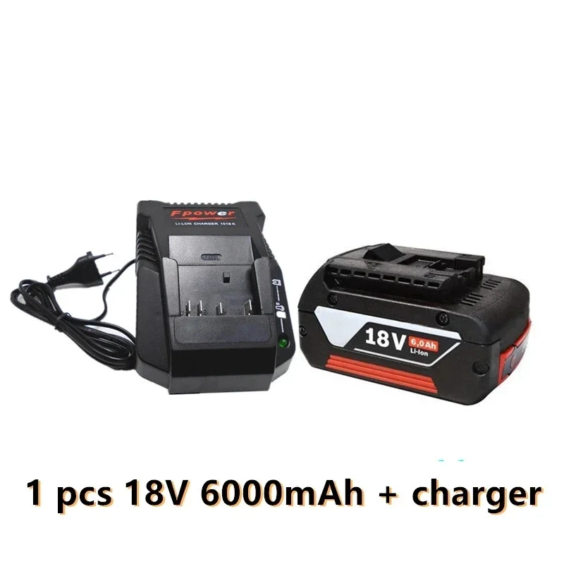 2022 original new 18v 6000mah lithium ion battery is 18v 6.0ah backup battery, and portable replacement bat609