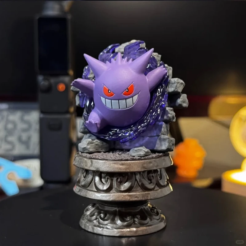 جديد إعادة النعناع بيكاتشو ليلة جمع 2 البوكيمون Gengar Misdreavus أنيمي لطيف الشكل المشهد ديكور تحصيل لعبة البوكيمون المشجعين هدية