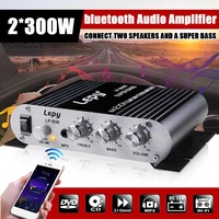 Upgrade 600W bluetooth Power Amplifier 2.1 Channel Hi-Fi Stereo Speakers Amplifier Audio Sound Home Theater Amplifier Super Bass