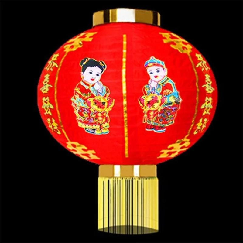 Chinese Lantern Red Traditional Hanging Lamp New Year Spring Festival Decoration