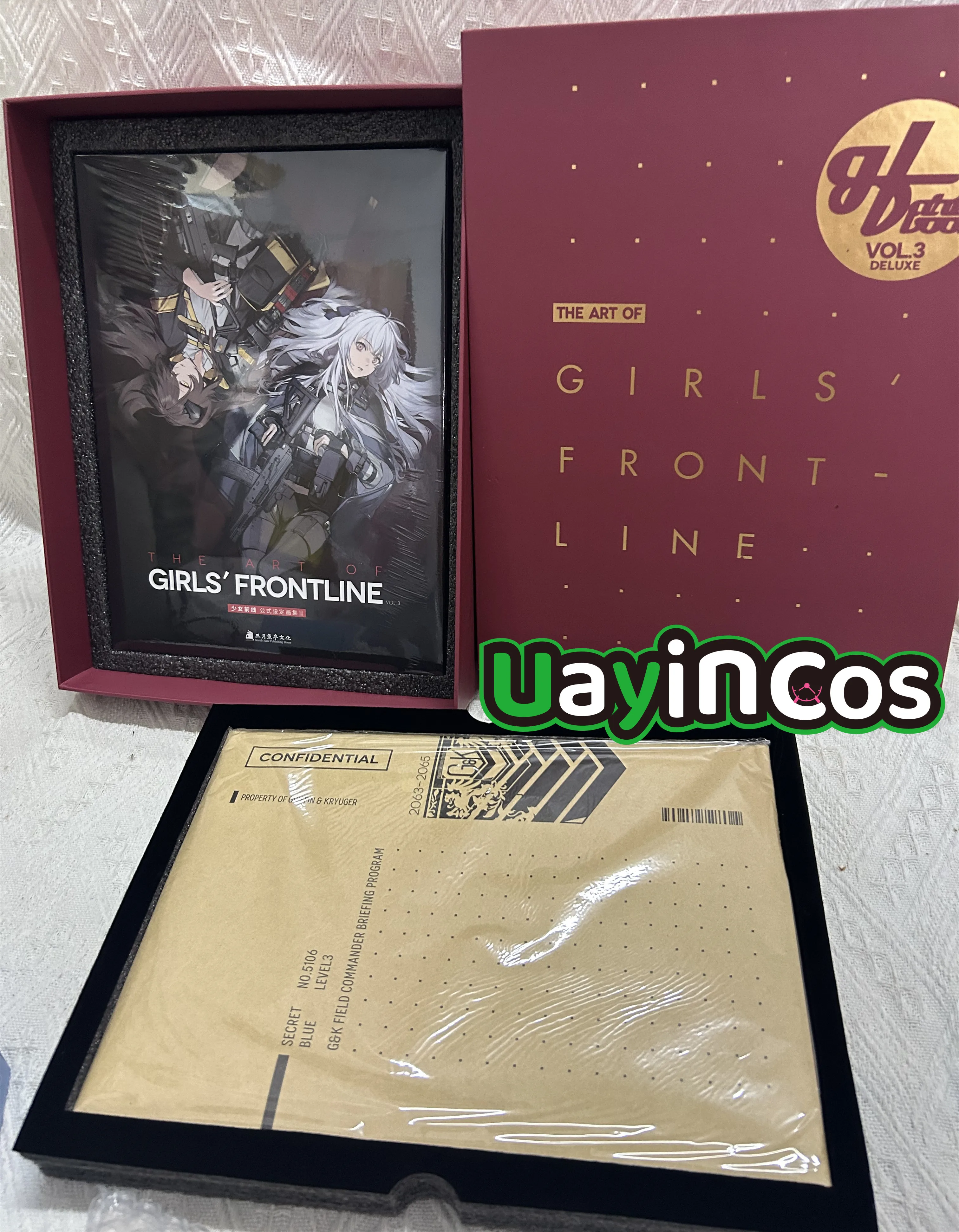 In Stock Original Girls Frontline Formula Setting Set III Vol.3 Illustration  Album Picture Art Books Set Art Collection Books A