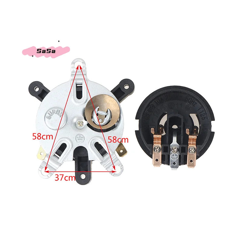 2Pcs/Set Electric Kettle Thermostat Temperature Switch Connector Base Accessories for Kitchen Home Improvement