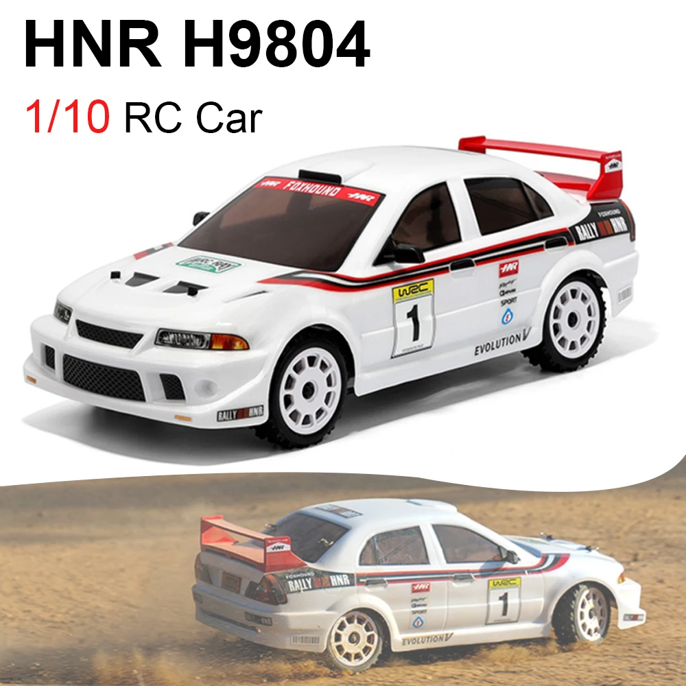 

HNR H9804 FOXHOUND Бесщеточный раллийный автомобиль 1/10 2,4G RC Электрическая модель с дистанционным управлением Внедорожник 4WD RC Автомобиль для взрослых и детей Игрушки