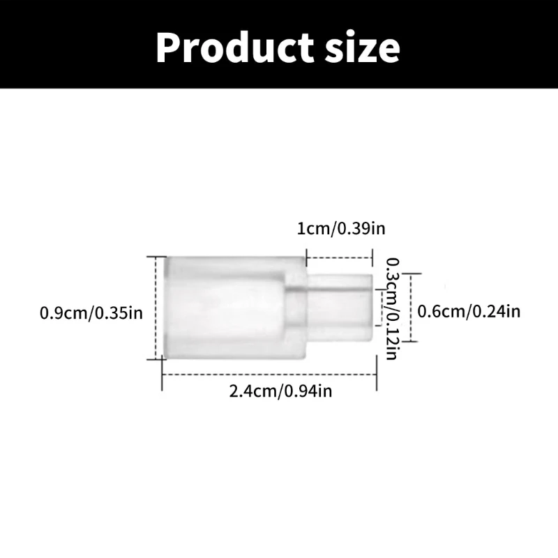 Pieza de reparación del conector del colector de leche materna para accesorios de la extractor de leche Spectra, herramienta de alimentación de bebé de repuesto, conector de manguera