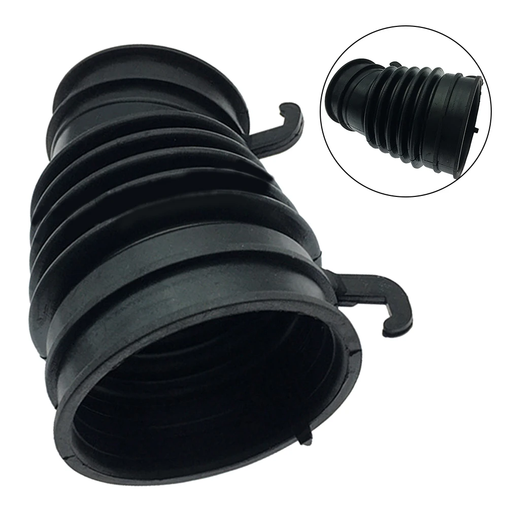 

Replacement Air Pipe Black Air Flow Pipe Quick Installation Easy To Use Non-deformation Feature Vehicle Repair