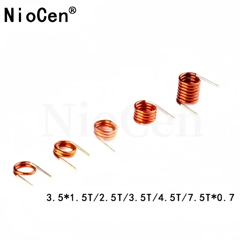 

（20pcs）Hollow coil inductor 3.5 * 1.5T 2.5T 3.5T 4.5T 7.5T * 0.7 remote control FM coil