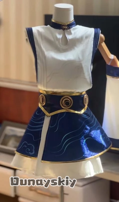 Iuno Daoxiangcun Collaboration Cosplay Game Wuthering Waves Costume {BankaiMode}Chinese-style Hanfu Short Skirt Womens Halloween