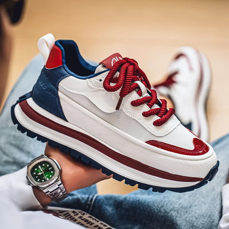 

Casual Sneaker Outdoor Soft and Comfortable Fashion Wear-resistant Men's Sneakers Non-Slip Sports and Leisure Apring and Autumn