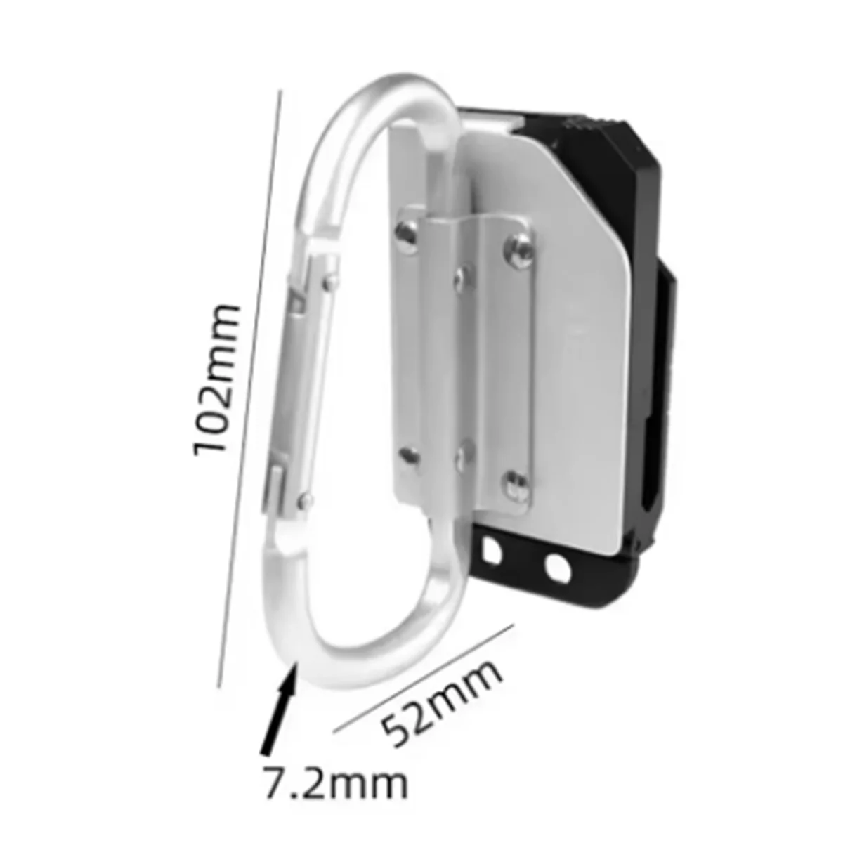 ABNJ 다목적 버클 행거 홀더 벨트 줄자 전기 드릴 테이프 전기 렌치 해머 도구 액세서리