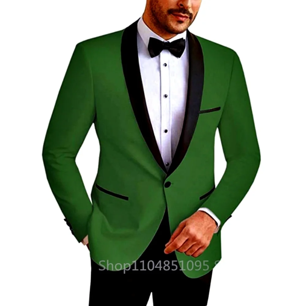 

Men's Slim Fit Casual Solid Blazer Groom Wedding Suit Jacket Best Man Dinner Tuxedo Coat Fashion Business