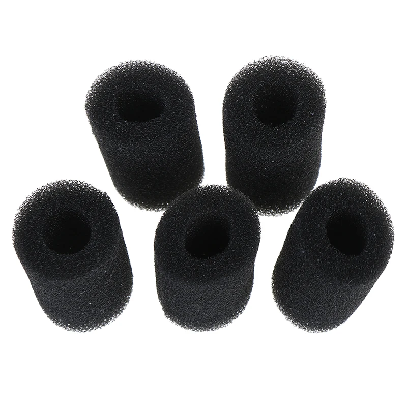 5 Pcs Sponge Aquarium Filter Protector Cover For Fish Tank Inlet Pond Black Foam 15mm Drop Ship