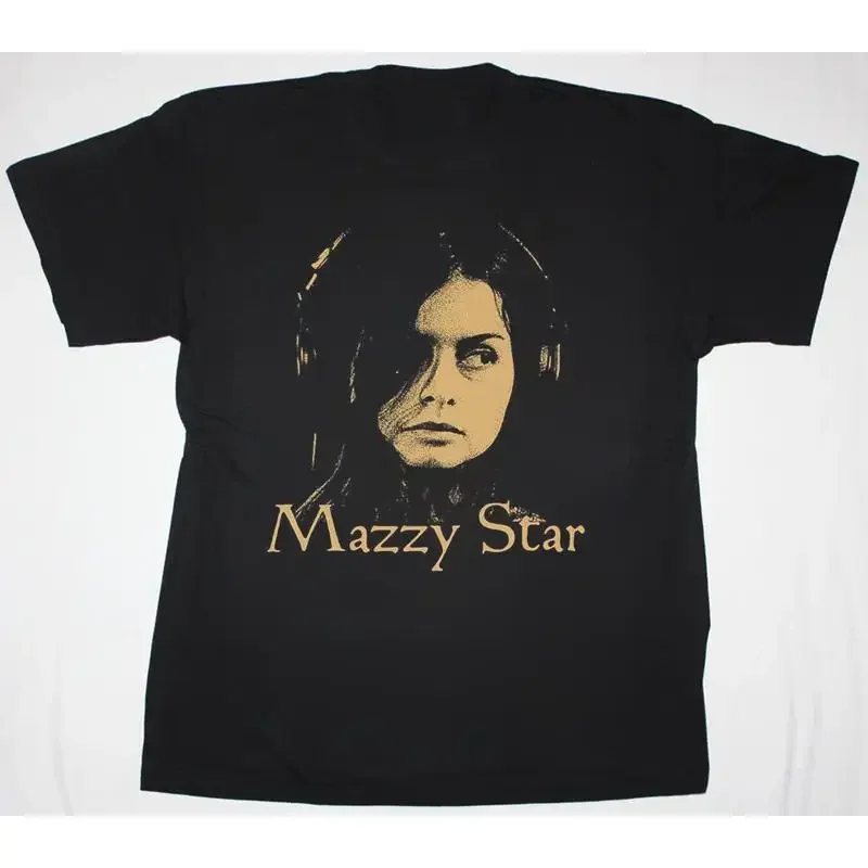 Mazzy Star American Band Schwarzes All Size S 4XL Gif T-Shirt