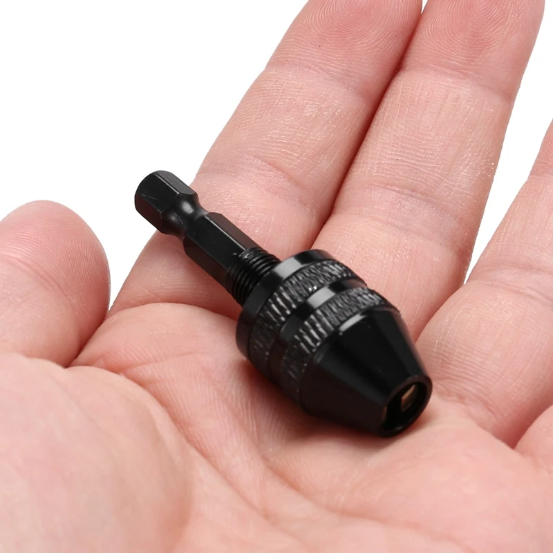 A23T 7Pcs Wood Carving Bits, 1/8 Inch Shank HSS Engraving Drill Tool, Wood Crafts Grinding Accessories with Quick Change
