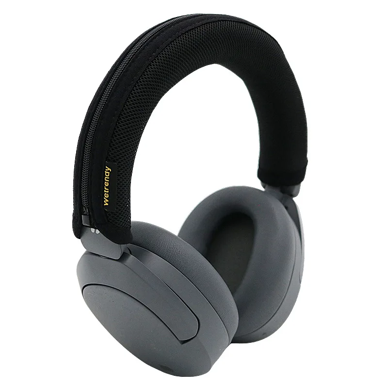 

Headphone Zipper Head Beam Cover for Edifier W830NB Breathable Mesh Cloth Protective Case ， Headbeam Protector Sleeve 11.4