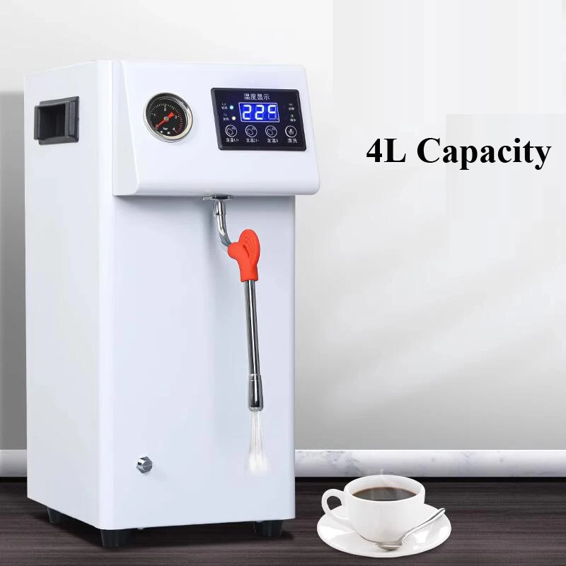 Automatic Milk Foam Machine Commercial Three Fixed Temperature Steam Milk Foam Machine for Coffee Milk Tea Milk Foam