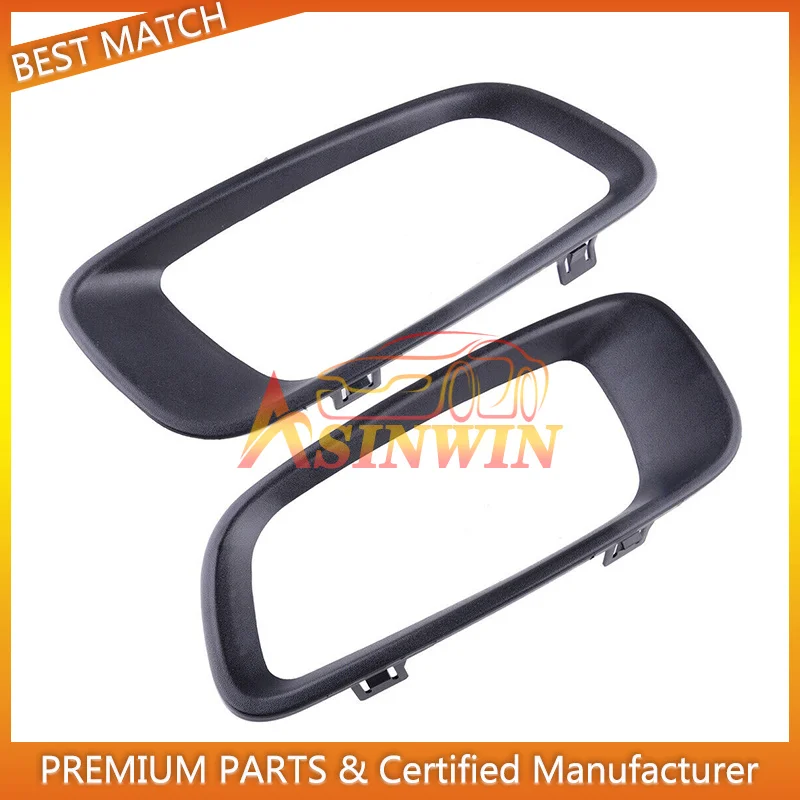 2PCS Car Front Fog Lamp Cover Frame For Mitsubishi Pajero Montero 2000~2003 V73 V75 V76 V77 V78  MR388019