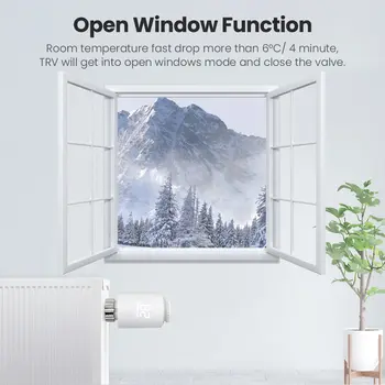 AVATTO Tuya ZigBee termostatický pohon radiátoru inteligentní TRV termostatický ventil regulátor teploty s podporou Alexa Google Home 10 nejlepší prodej nástěnný termostat ebus - №10