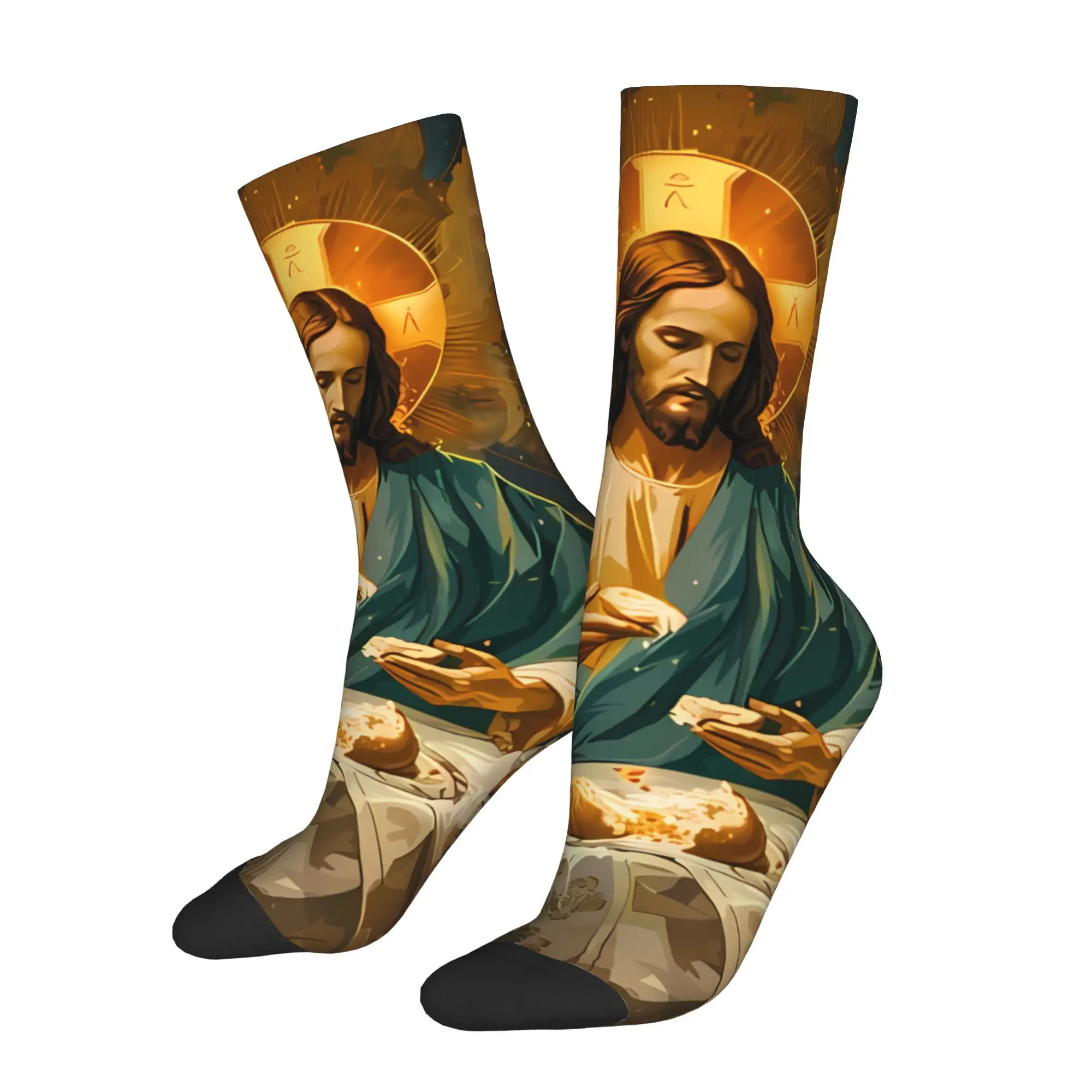 

God Socks Male Mens Women Winter Stockings Harajuku