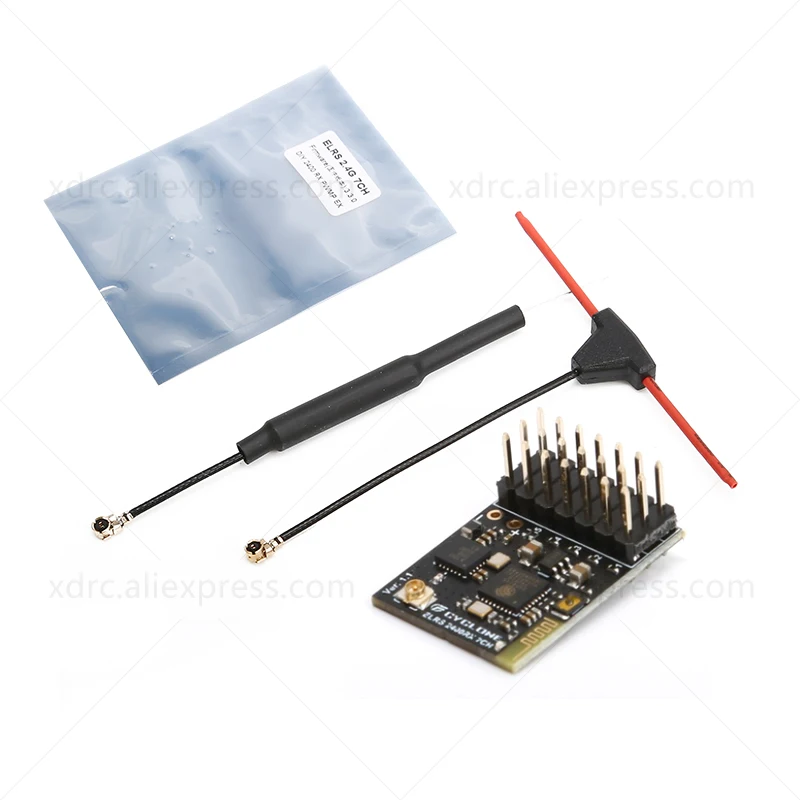 CYCLONE ELRS 2.4G 7CH Ricevitore PWM ExpressLRS RX 2400RX Protocollo PWM/CRSF per RC FPV Drone Ala fissa Auto Barca Quadcopter
