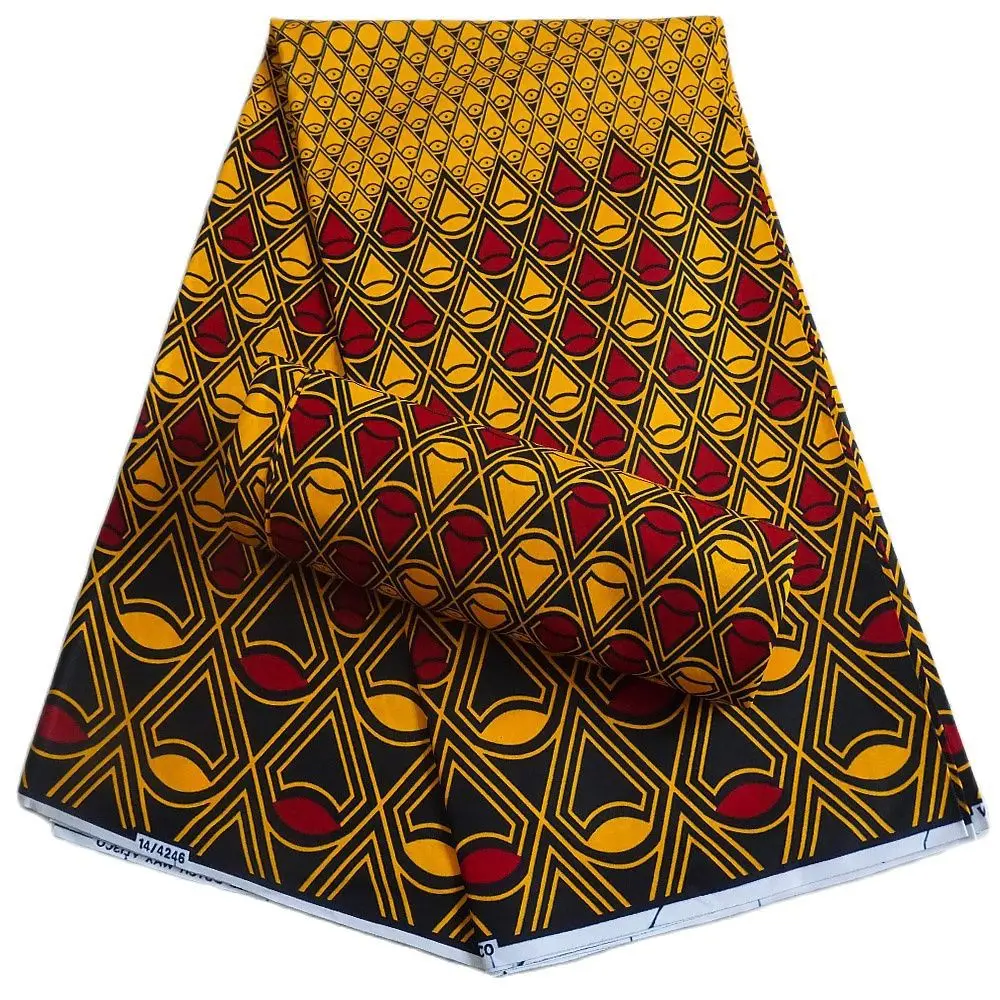 African Holland Wax Fabric Cotton African Batik Cloth Cotton Traditional African Cloth