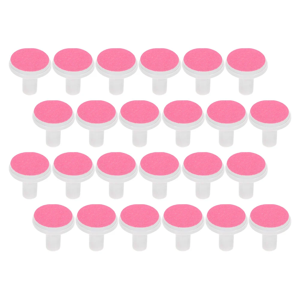 24 Pcs Nail Polisher Replacement Head Fingernail File Pads for Grinding Heads Baby Electric Trimmer Infant Sandpaper Toddler