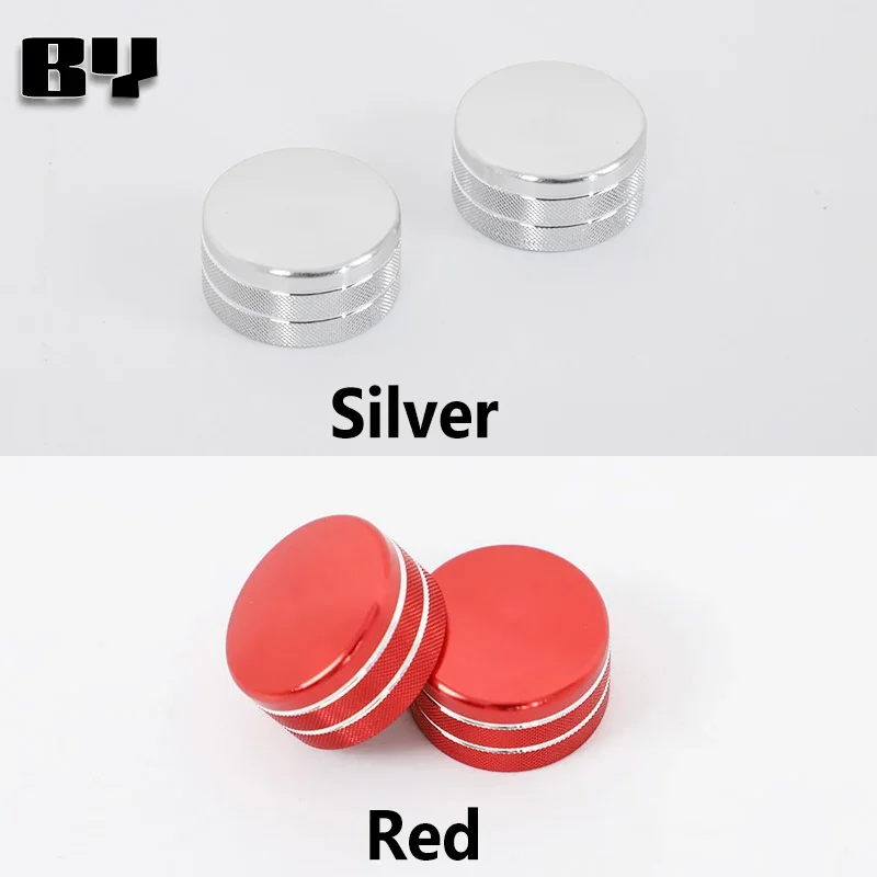 

For Subaru Crosstrek 2024 2025 / WRX 2022 2023 2024 2025 Accessories Aluminum Car Central Console Audio Volume Control Knob Ring