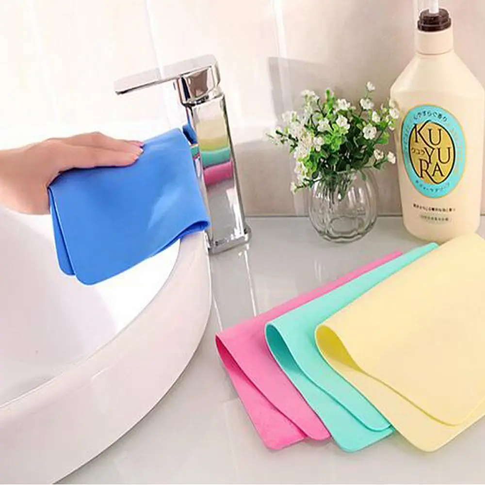 Absorbent Magic Cleaning Towel, Synthetic Chamois, Leather Wipe, Car Washing, Home, Auto Care, New