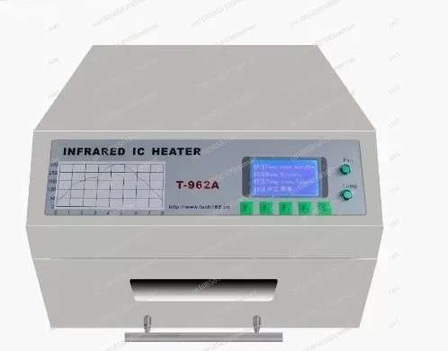 T-962A Infrared Solder Led Free Reflow Oven Windowed Drawer IC Heater 300x320mm T962A