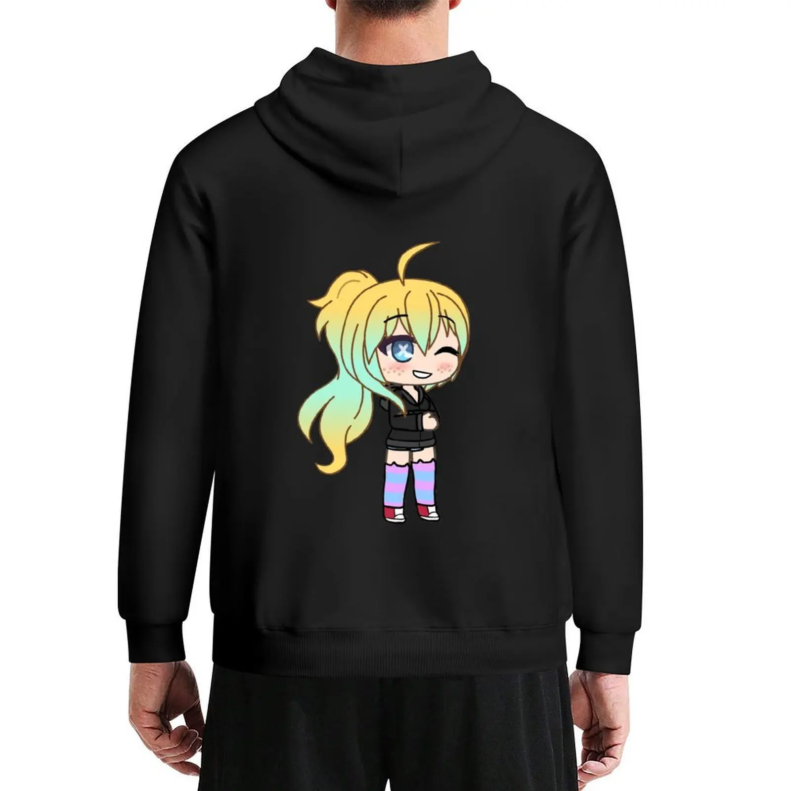 

Gacha Life Girl with Cute GLMM Gacha life series. Hoodie japanese style korean style clothes winter clothes pullover hoodies