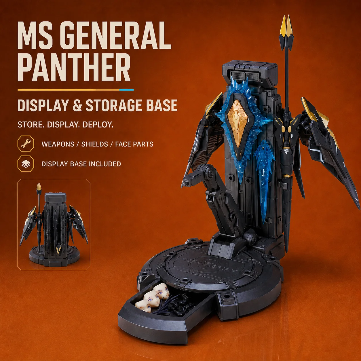MS GENERAL Mecha Break Panther – Model Kit Ms General recenzja i cena