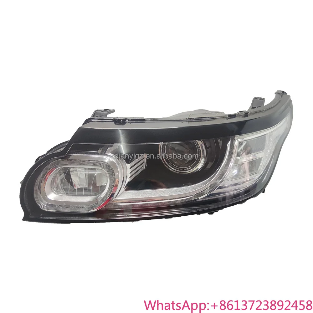 Second-hand Headlight Components 2014-2016 for  Land Rover Range Rover Sport Xenon Headlamps 12V D1R 18W Headlights