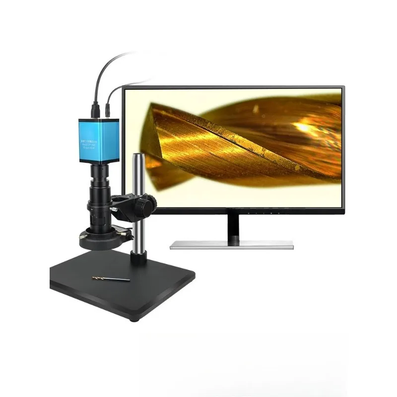 High definition electron measuring microscope industrial CCD with display HDMI professional 4K