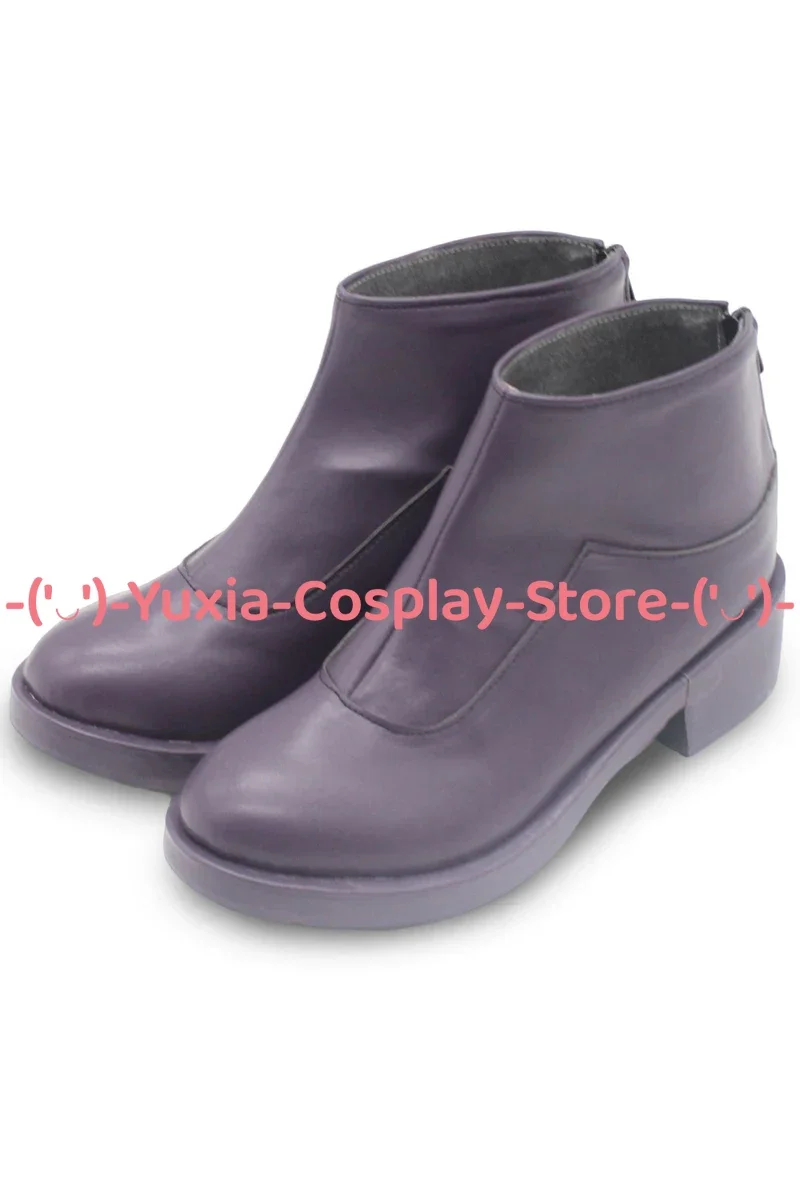 ¡Yuxiacosplay! Pkemon Amethio-zapatos de Cosplay, accesorio de personaje del juego de Anime, botas de cuero PU, disfraz de fiesta de Carnaval y Halloween