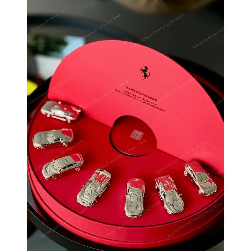 （In Stock）Jump horse Original factory 2026 gift set of alloy car model ornaments as a gift for collection and display