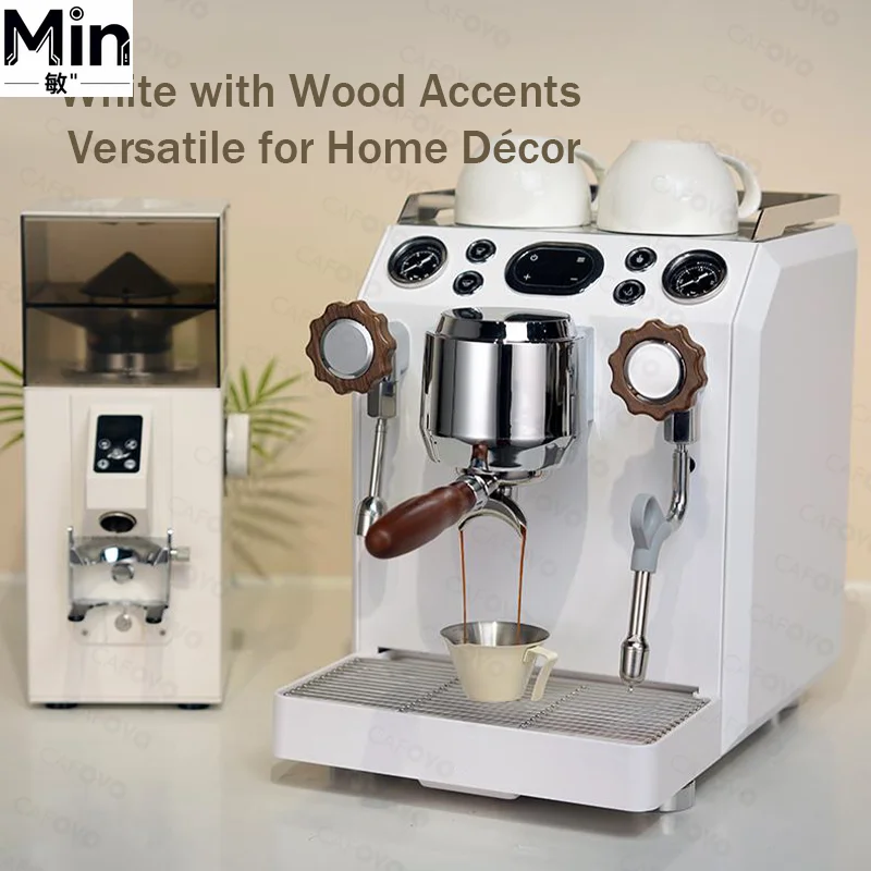 2800W Semi Automatic Professional Espresso Coffee Machine High Performance for Commercial Coffee Shop and Home Kitchen Use