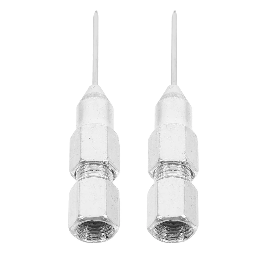 

2Pcs Narrow Grease Needle Dispenser Precision Nozzle for Hard to Reach Areas Leakproof Bearing Lubrication Tool Accessory Set