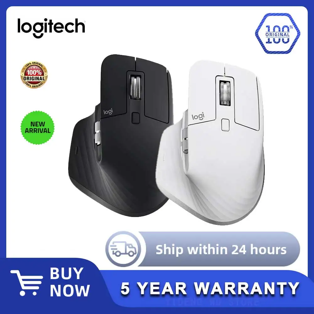 Logitech MX Master 3S Wireless Bluetooth Mouse High End Cross Screen Laptop Mouse mouse wireless bluetooth wireless mouse