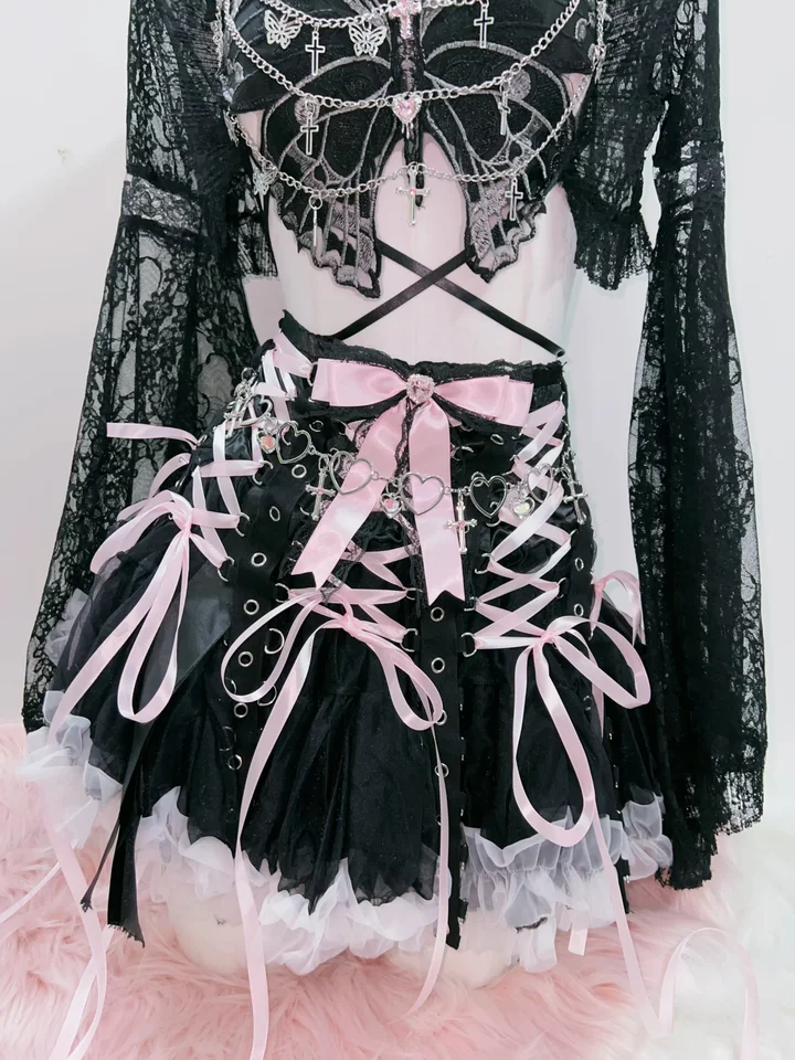Cross Tank Tops harajuku fashion y2k crop top e girl clothes