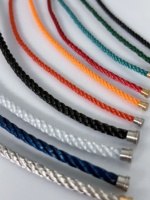 High Quality 1:1 Nylon Rope Fits 2.5cm Small Horseshoe Clasp Customized to Any Length Holiday Gift