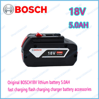 100% original 18V 5.0AH, 100% original rechargeable lithium-ion battery, 18V backup battery, BAT609 suitable for Bosch