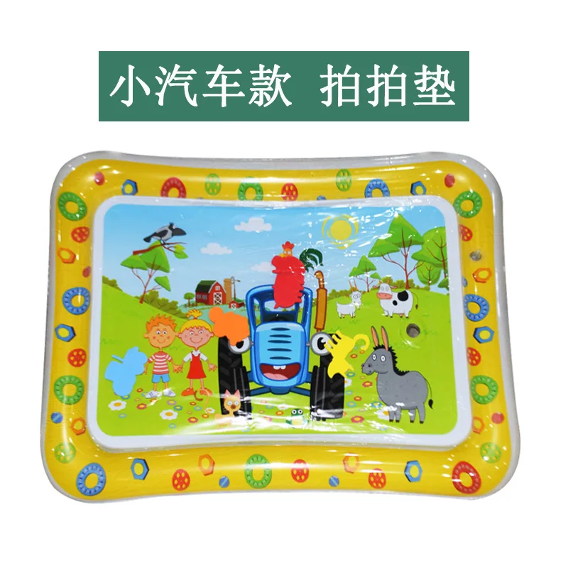 Baby Water Mat Crawling Training Pat Mat Thickened Children's Water Mat Baby Activity Cushion Cold Cartoon Mat Without Water