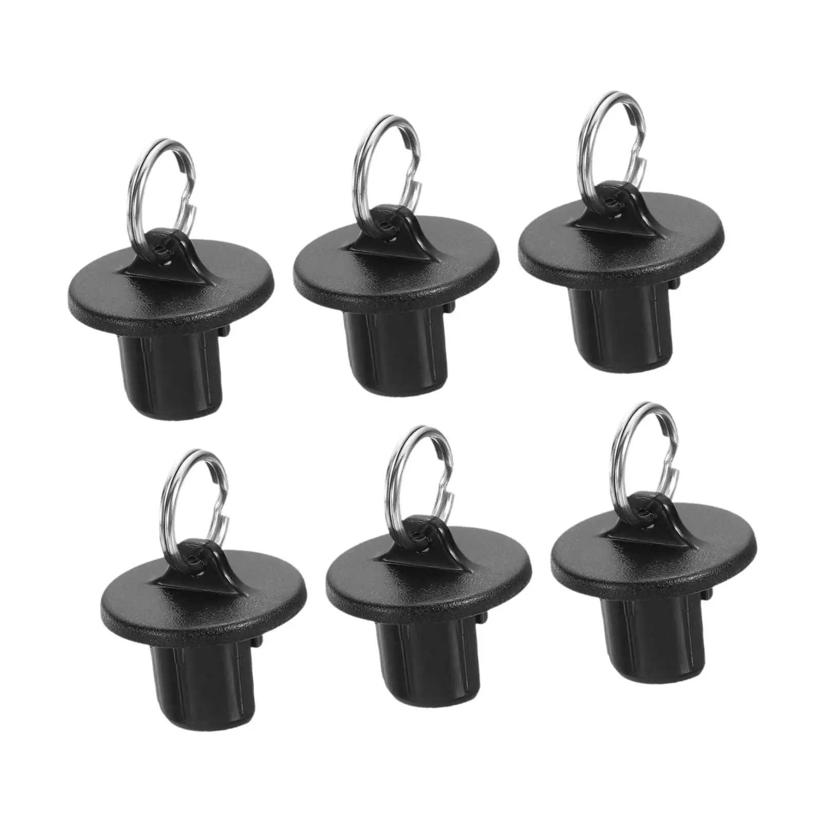 Sun Shade End Caps with Pull Rings Non Slip Groove Compact Roller Blinds Parts Windproof for Window Roller Shades Fix