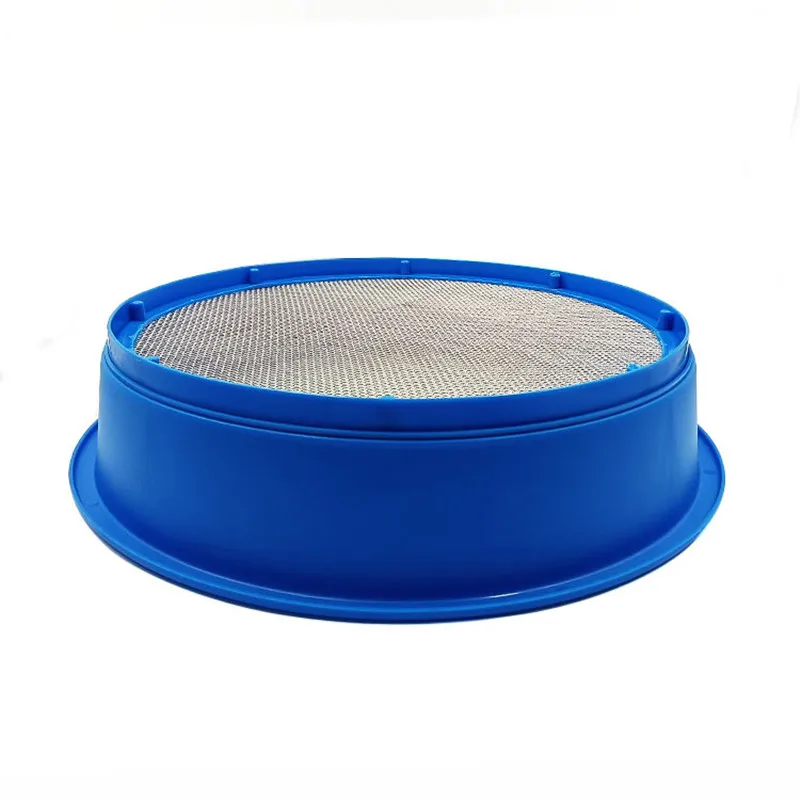 2/3/4mm Fishing Bait Riddle 38cm diameter Iron Fishing Bait Sieve Fishing Gear Supplies for Medium Small Bait Riddle