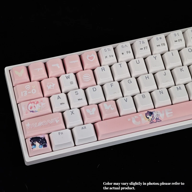 Valoran Clove Keycaps Character Themed Key Cap Pbt Material Five Sided Thermal Sublimation Woting Mechanical Keyboard Keycaps