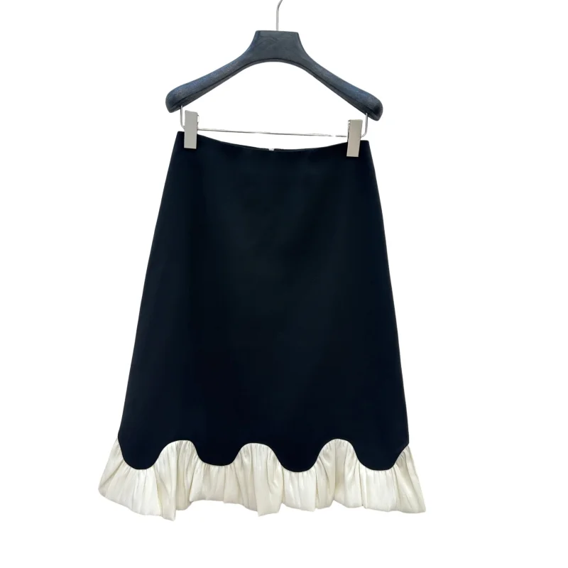 

Юбка миди для повседневной носки, модная женская юбка миди в повседневном стиле, минималистичный дизайн, модель BA1820